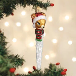 Reindeer Icicle Ornament -Country Christmas Loft kpzaicrkuhrybdzbszt0