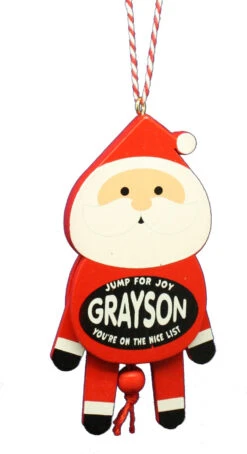 Dancing Wooden Ornament (E - J) - -Country Christmas Loft ktuqnqlgnl5vnktrgqgb