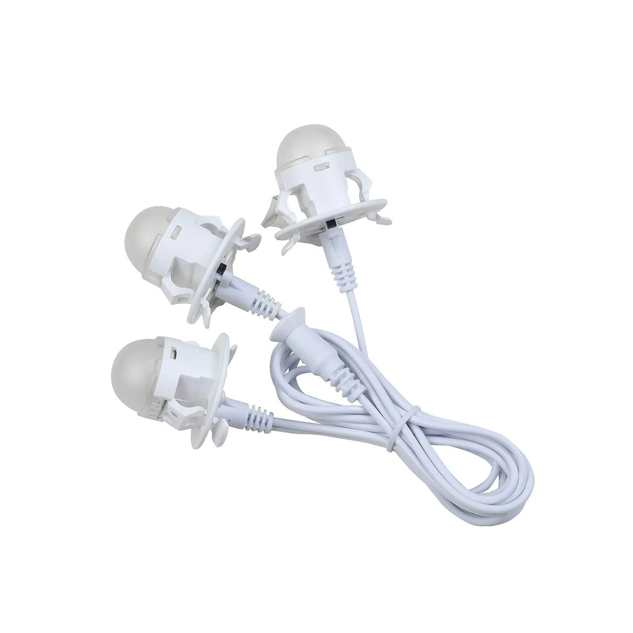 Lemax Three LED Light String - Type L To 3 Moonlander Clip Lights 3 Lemax Three LED Light String - Type L To 3 Moonlander Clip Lights