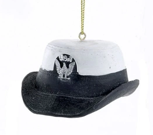 Kurt Adler US Navy Cap Ornament - Enlisted Female 3 Kurt Adler US Navy Cap Ornament - Enlisted Female