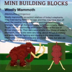 Mini Building Blocks - Wooly Mammoth -Country Christmas Loft kz3m4h3eenhq5tmun0u9