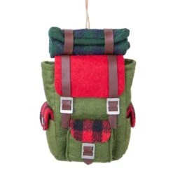 Green Felt Backpack Ornament