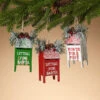 Wooden Christmas Mailbox Ornament - -Country Christmas Loft l9dwyr6mcwkoqvtphxxy