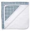 Lulujo Hooded Towel – Navy & Gingham -Country Christmas Loft lanvlabxd1dwverkpqfw