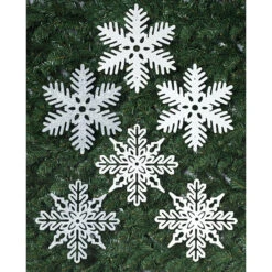 Glitter Snowflake 11 Inch Ornament - Heavy Sparkle - Die Cut 21 Glitter Snowflake 11 Inch Ornament - Heavy Sparkle - Die Cut -Country Christmas Loft ldopjhiqgwtwdvq09rzq