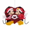 Hallmark Mickey And Minnie Ornament -Country Christmas Loft le0b40yehd4qfy07lnfx