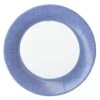 Linen Border Paper Dinner Plates In Blue II - 8 Per Package -Country Christmas Loft licz406q5uitbtdcxxhw
