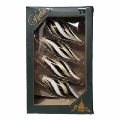 Krebs Value Glass Teardrop 4 Pack - Contemporary Swirl