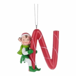 Kindness Elves Monogram Ornament - -Country Christmas Loft lkryeldhs93t74z0jyun