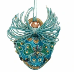Kurt Adler Peacock Fairy Ornament - -Country Christmas Loft lmqf3bz955ytblu8mxgq