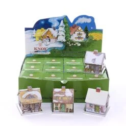 Kurt Adler Knox Metal Incense Smoker House - Yellow House -Country Christmas Loft lofxm7sx5u5srwdsnwto