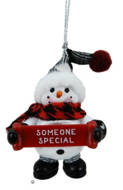Cozy Snowman Ornament - Someone Special