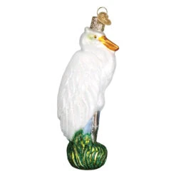 Old World Christmas Great Egret -Country Christmas Loft lu7mr5uyr2ozclsgwoai