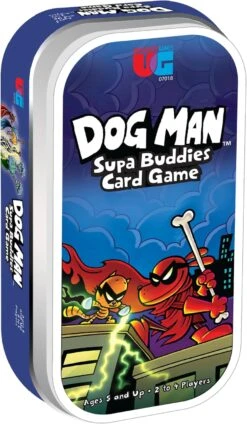 University Games Dog Man Supa Buddies Card Game