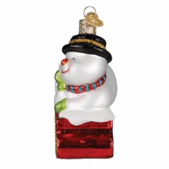 2025 Snowman Ornament Glass Ornament -Country Christmas Loft m7fwt2xtazwooyuimga3