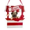 Kurt Adler Dog Kisses - Kissing Booth Ornament - Pug -Country Christmas Loft mmeqlpysmvfj9aqkdch1