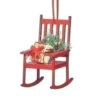 Roman Wooden Rocking Chair Ornament