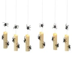 Enchanting Floating Spider Candles Set