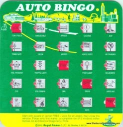 SCHYLLING The Original Travel Bingo Game - Green