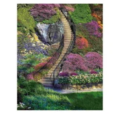 Garden Stairway - 500 Piece Puzzle -Country Christmas Loft mxxxszhzmd2gqvxhyhjv