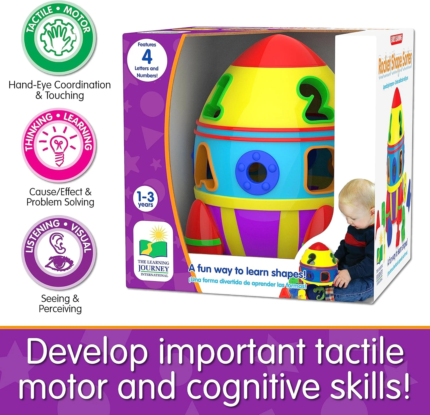 Rocket Shape Sorter 7 Rocket Shape Sorter - Image 5