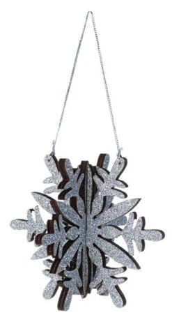 Wooden Snowflake Ornament - -Country Christmas Loft nahgq6ftsuydc1jg4jua