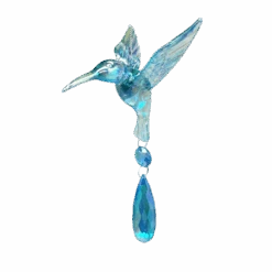 Kurt Adler Acrylic Iridescent Hummingbird Ornament - -Country Christmas Loft naxokijkqg30foohmcbp