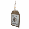 Holiday Tag Sign With Beaded Hanger - -Country Christmas Loft nb1it19sie4pwdn7g8fo