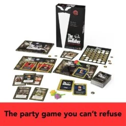 SpinMaster The Godfather Party Card Game -Country Christmas Loft nje2xkrfbdt5ptlyccae