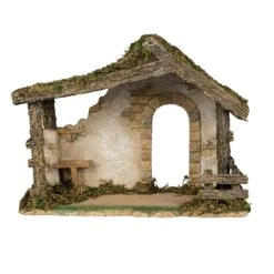 Figure Set With Stable - Fontanini - 5" Scale -Country Christmas Loft nlgpfhnago8mwlty6j7q