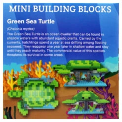 Mini Building Blocks - Green Sea Turtle -Country Christmas Loft norwo5yr3b1lqi6n8hmu