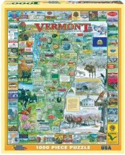 Vermont - 1000 Piece Jigsaw Puzzle -Country Christmas Loft nrsjab6h5kg8hikgyy9g