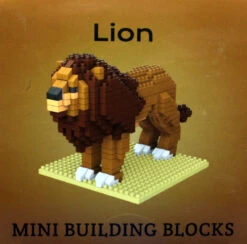Mini Building Blocks - Lion -Country Christmas Loft nrv0fp6p0rgiehb3xp8g