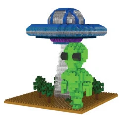 Mini Building Blocks - Space Alien And Spaceship -Country Christmas Loft ntkoao6wz6ejjq3hq2na