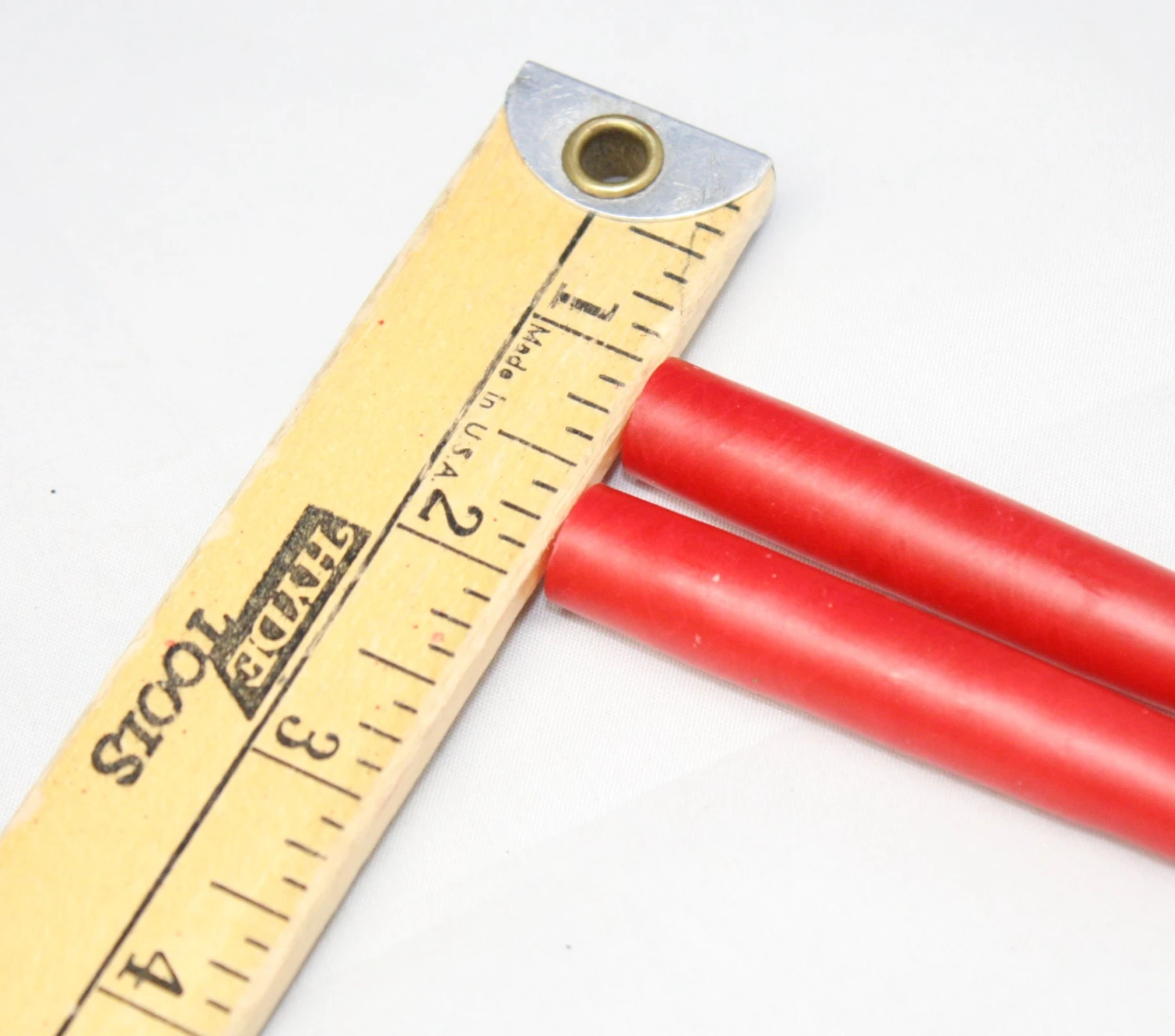 Mole Hollow Half Sized Taper Pair (Sweetheart Red) - 6 Inch 4 Mole Hollow Half Sized Taper Pair (Sweetheart Red) - 6 Inch - Image 2