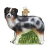 Australian Shepherd Glass Ornament -Country Christmas Loft oblpzbmqtghwhvbafsld