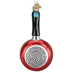 Glass Frying Pan Ornament -Country Christmas Loft obyogunzfgtqel8atoap