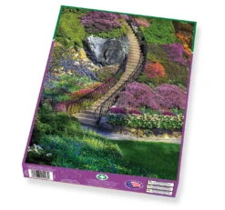 Garden Stairway - 500 Piece Puzzle -Country Christmas Loft oegqkgfsmllugfqj7tbe