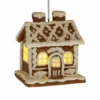 Lighted Gingerbread House Ornament - 2 Chimneys -Country Christmas Loft ohbcbhbgmr4qte9jvg0l