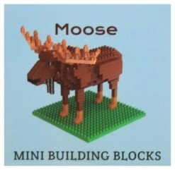 Mini Building Blocks - Moose -Country Christmas Loft olkduc4x5o4db0gjr9gb