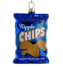 Kurt Adler Snack Bag Glass Ornament - -Country Christmas Loft osjbey2r1oxgteolutbn