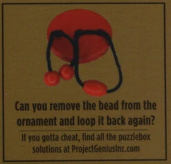 Holiday Puzzlebox Brainteaser - The Ornament -Country Christmas Loft otshpumxilaznwookjgd