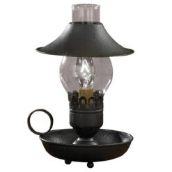 Chamber Lamp With Shade - Black