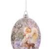 Oval Glass Ornament - Blond Angel Girl -Country Christmas Loft ox4lwsi3js5bnddzccow