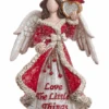 Kurt Adler Birch Berries Faceless Angel Ornament - Love The Little Things -Country Christmas Loft ozctdbro3qmxyvx4y7vt