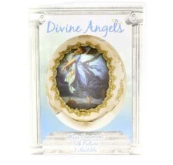Krebs Divine Angels On Silk 2025 Ornament - You Are Safe