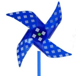 PVC Pinwheel - Blue Gingham -Country Christmas Loft p0fmbhoewl2amibw5pzj