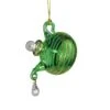 Glass Teapot With Crystal 'droplet' Ornament - Green -Country Christmas Loft p1ycar7bcjbmwajgxck0