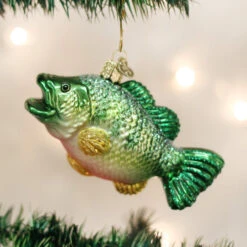 Largemouth Bass Glass Ornament -Country Christmas Loft p2prlxbyjduyegftkpvn