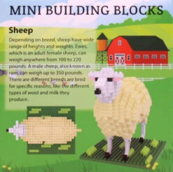 Mini Building Blocks - Farm Series - Sheep -Country Christmas Loft p35y1jyexzkptnlrdpks